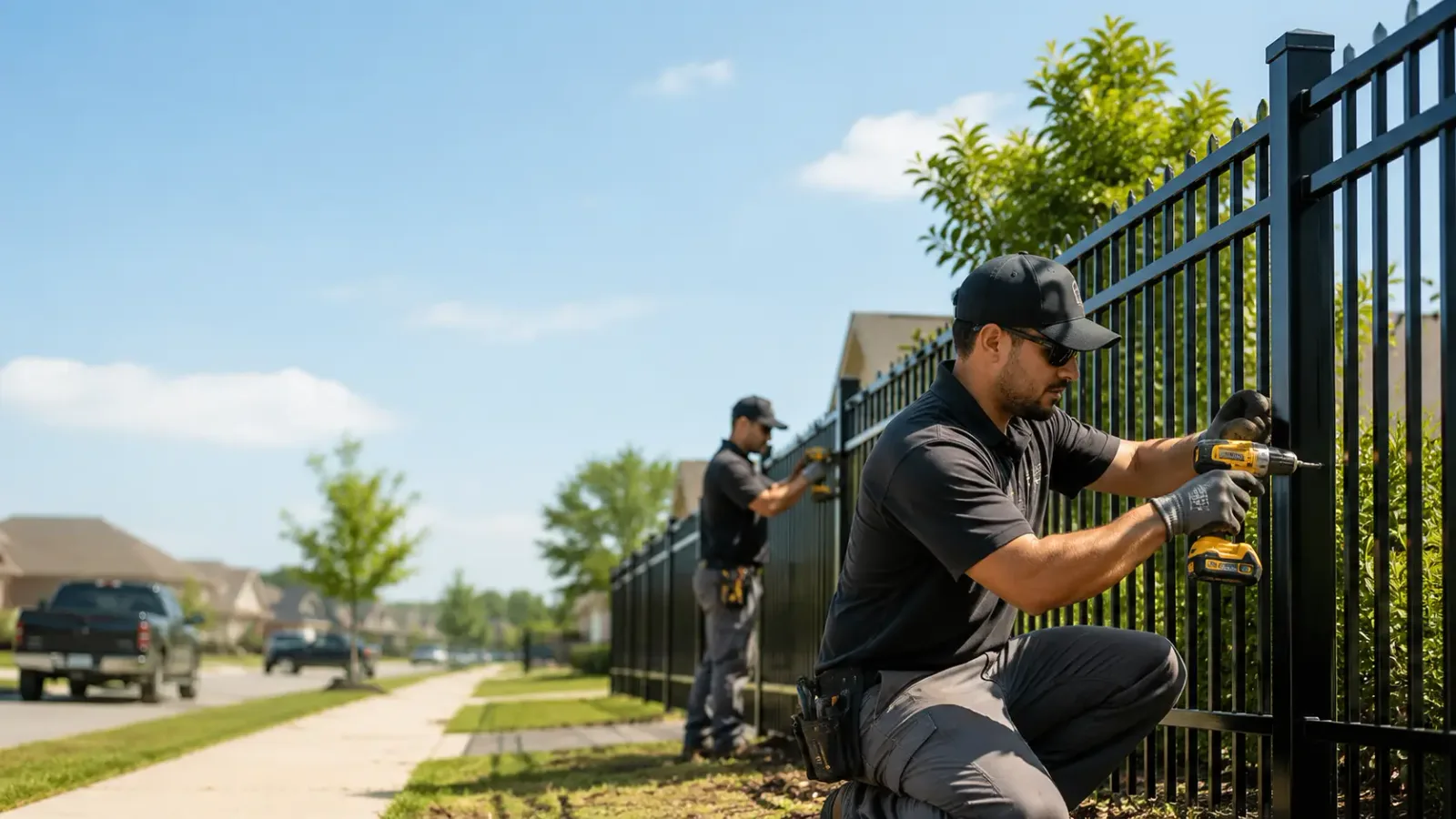 Metal Fence Installation in Maurepas, LA